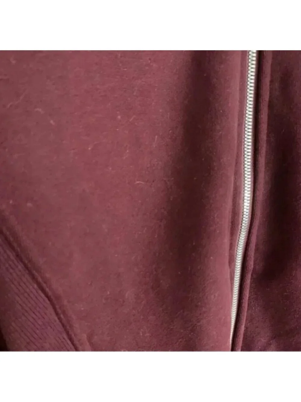 Lululemon Radiant Jacket II Cassis Athletic High Neck Cotton Fleece 10